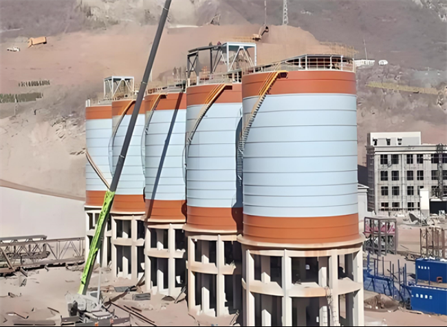 赵西垸林场高架钢板仓